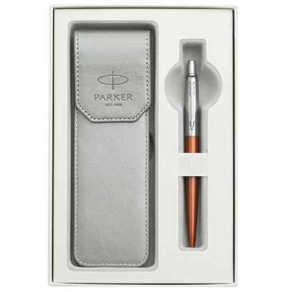 Parker Στυλό Διαρκείας Jotter Ct Orange με Θήκη-1