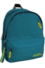 Σχολική Τσάντα Πλάτης Monochrome Plus Πράσινο με 2 Κεντρικές Θήκες Must