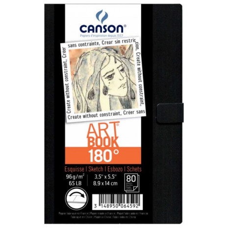 Canson Art Book 180 8.9x14cm 96gr. 80φ.