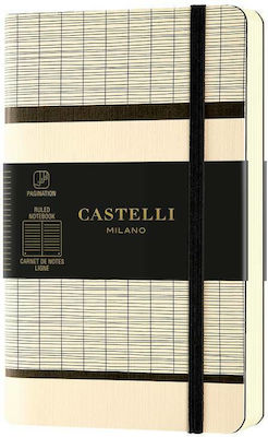 Castelli Σημειωματάριο Ριγέ με Λάστιχο