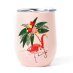 Legami - Ποτήρι/Θερμός Από Ανοξείδωτο Ατσάλι Flamingo - 325ml