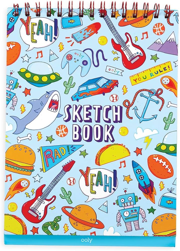 Sketchbook με Αναδιπλούμενη Βάση - Awesome Doodles